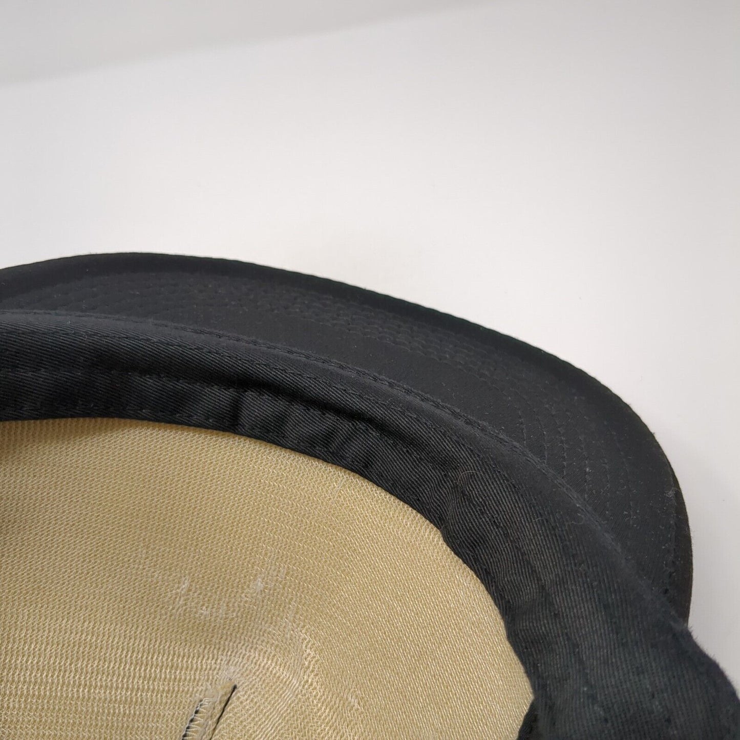 Mtn. View Football Snapback Trucker Hat Black OS Adjustable Mesh Back District