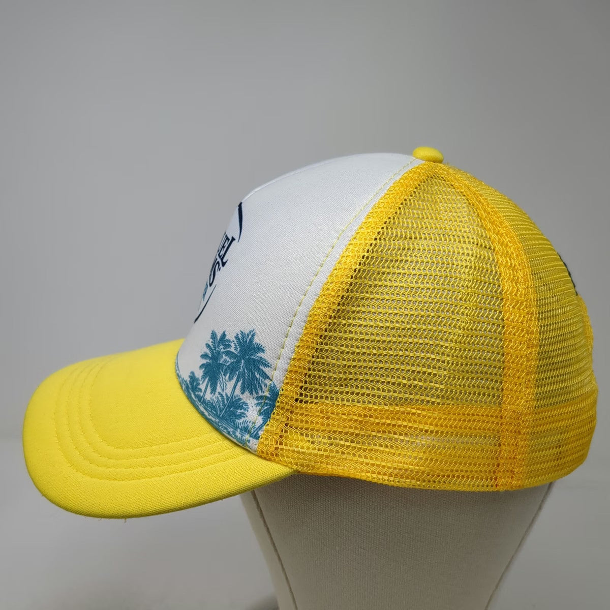 Samuel Adams Summer Ale Trucker Hat Yellow One Size Mesh Snapback Dolphin Beer