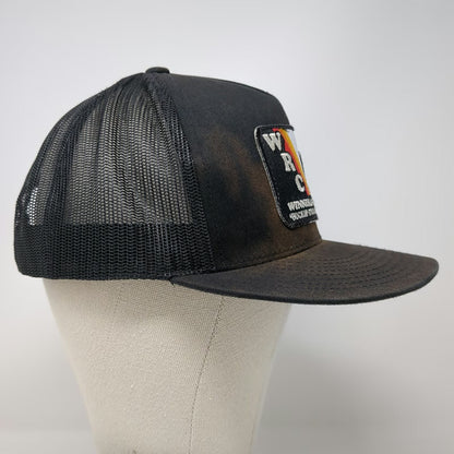 The Classics Winnebago Rodeo Co Trucker Hat Black One Size Patch Snapback