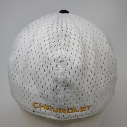 Cruisin Sports Chevrolet Hat Baseball Cap Black One Size Mesh Back Fitted Bowtie