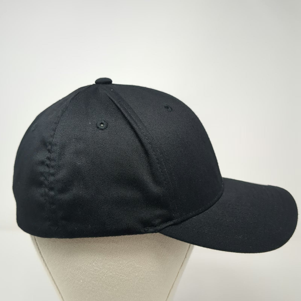 Flexfit Smoky Mountain Pizzeria Grill Black XL Baseball Cap Hat Fitted Logo