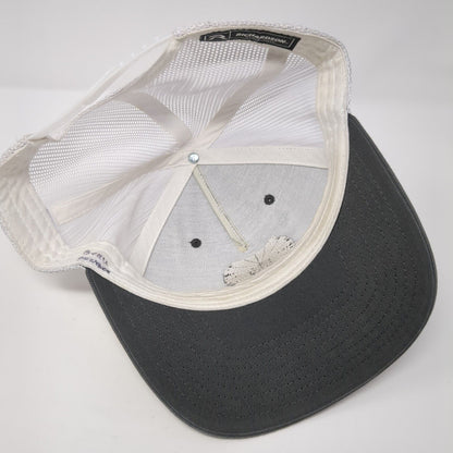 Salmon Superhwy Patch Snapback Trucker Hat Gray One Size Mesh Back