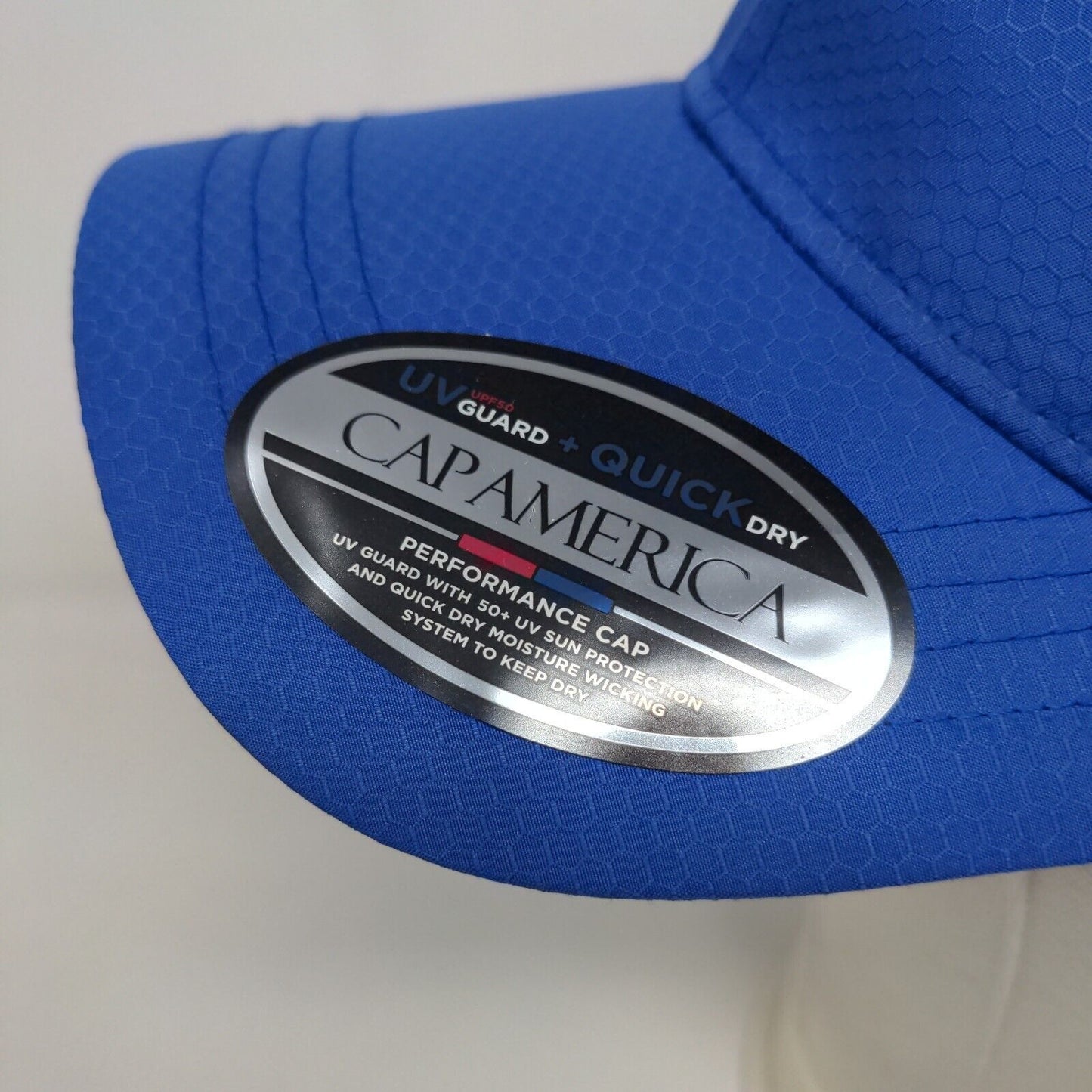 Cap America Golf Men's Strapback Hat Blue Adjustable Pacific Union Financial