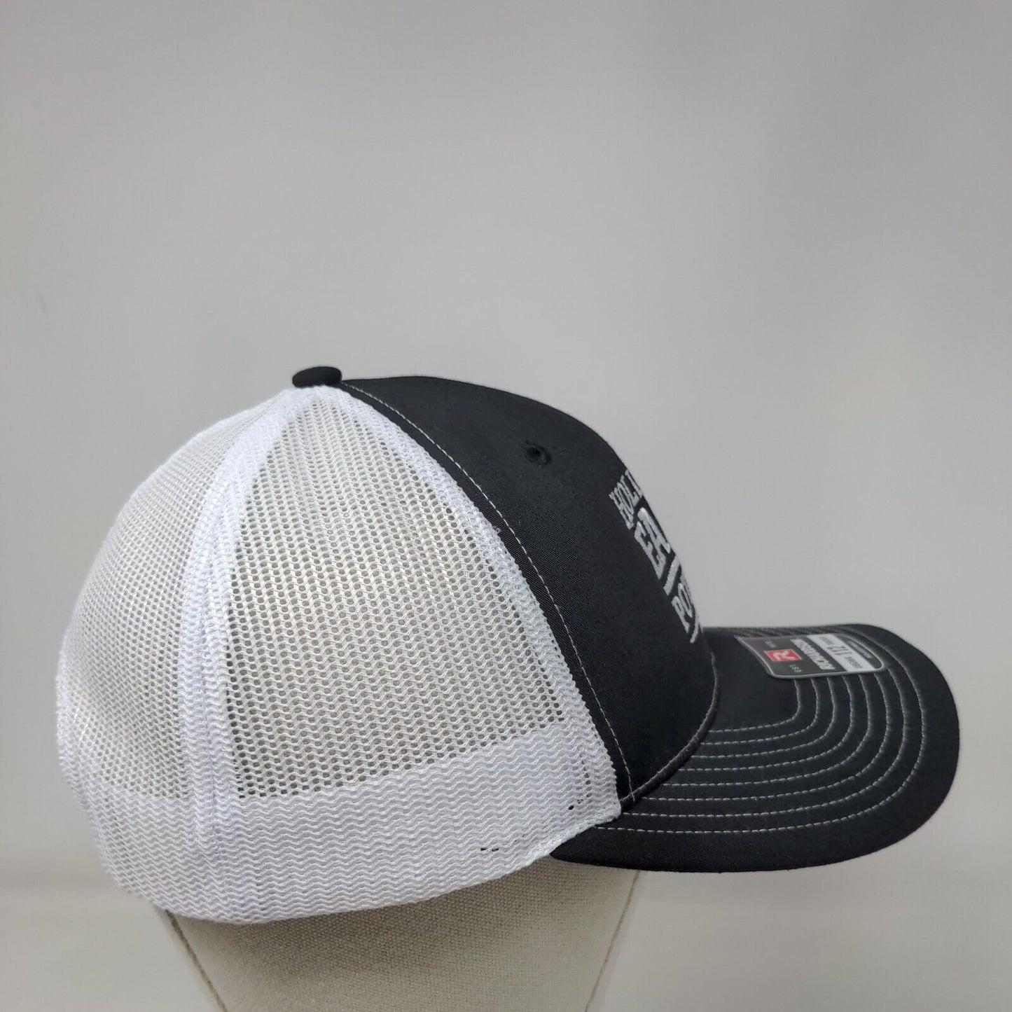 Hollowed Earth Pottery Snapback Mesh Back Trucker Hat Black Adjustable