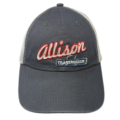 K-Products Baseball Cap Blue White One Size Allison Transmission Strapback Hat