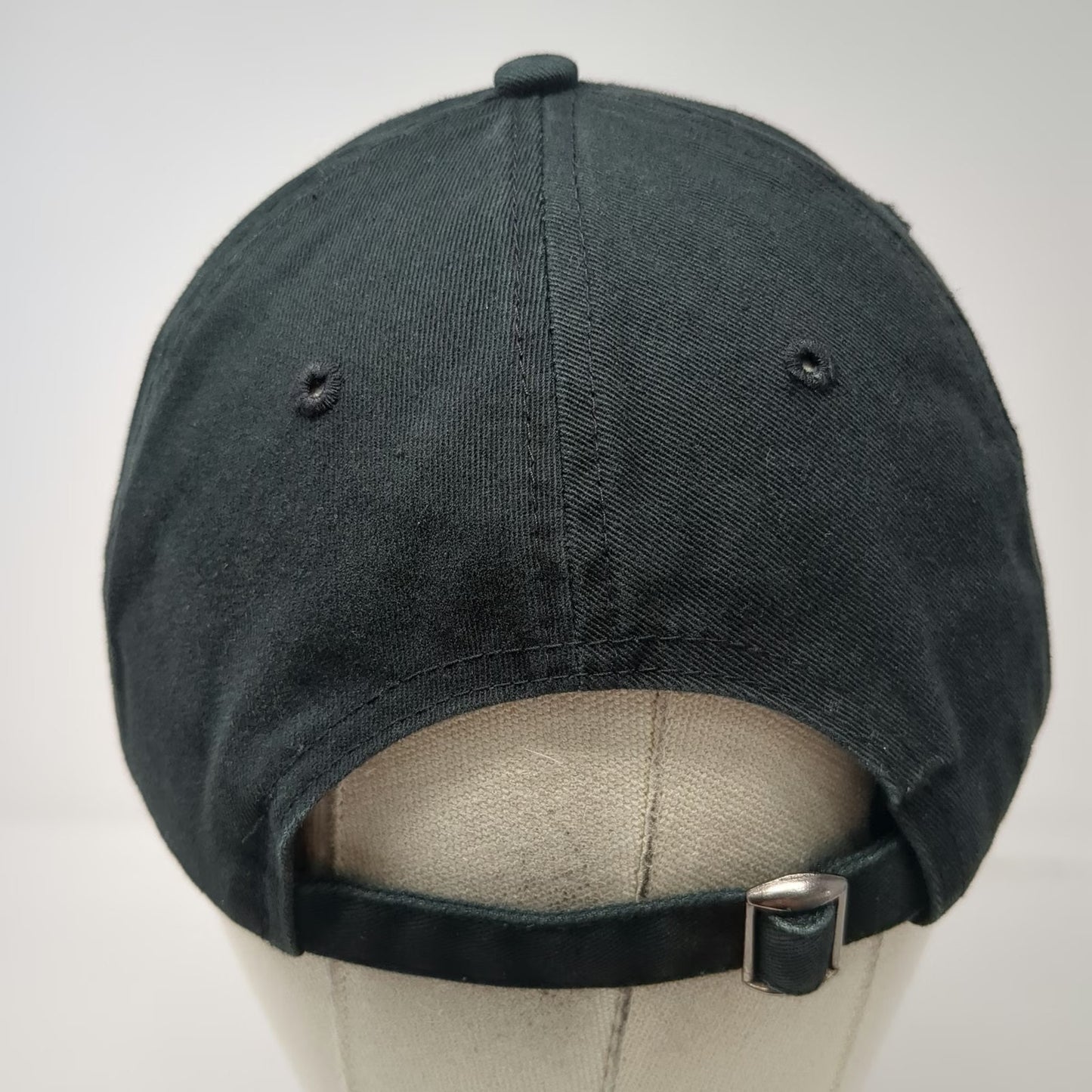 Fahrenheit Baseball Cap Black OS Embroidered Moxie Logo Hat Slideback Cotton