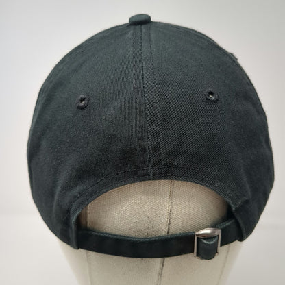 Fahrenheit Baseball Cap Black OS Embroidered Moxie Logo Hat Slideback Cotton