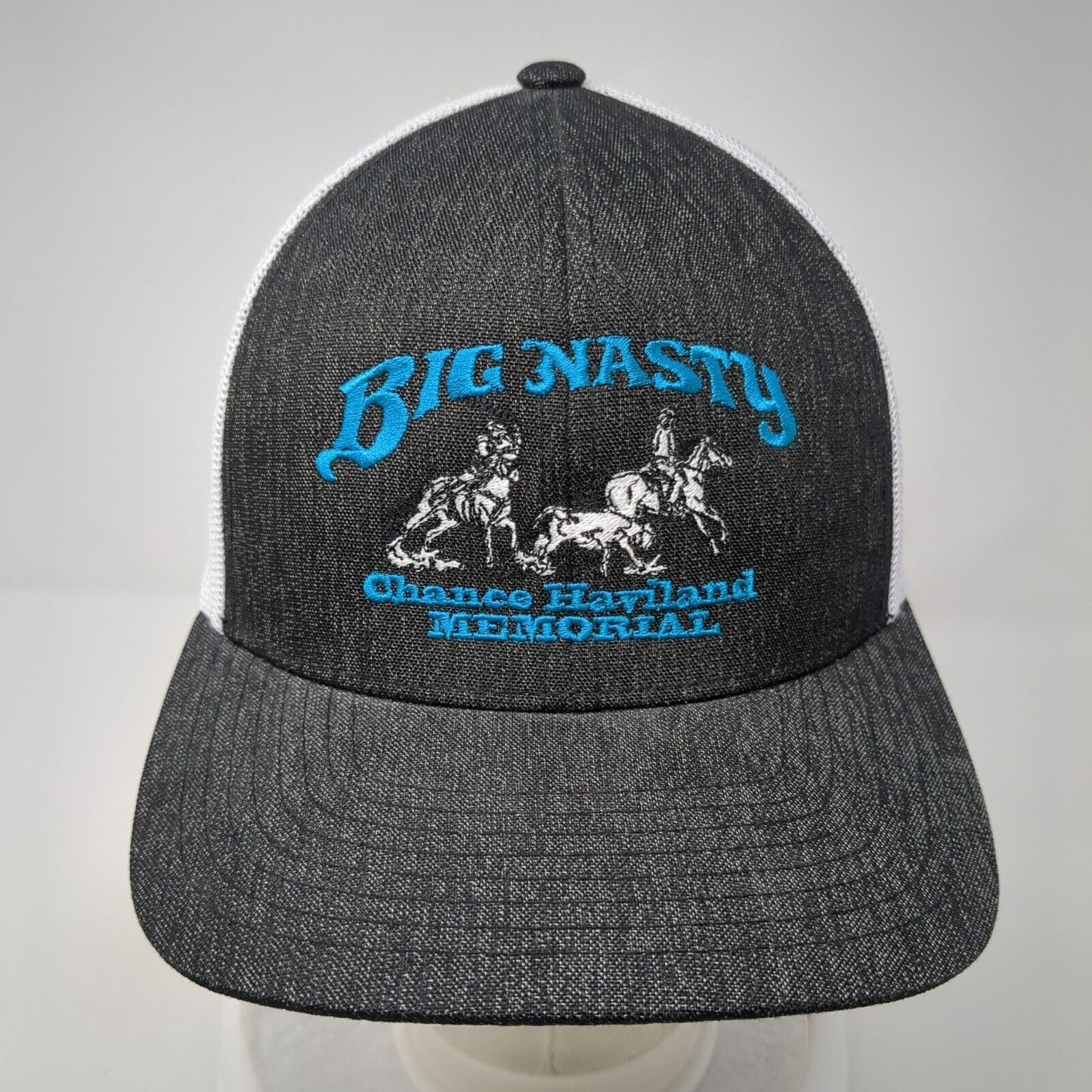 Big Nasty Chance Haviland Memorial Snapback Trucker Hat Black OS Mesh Back