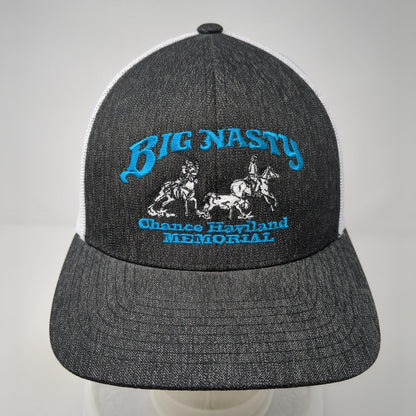 Big Nasty Chance Haviland Memorial Snapback Trucker Hat Black OS Mesh Back