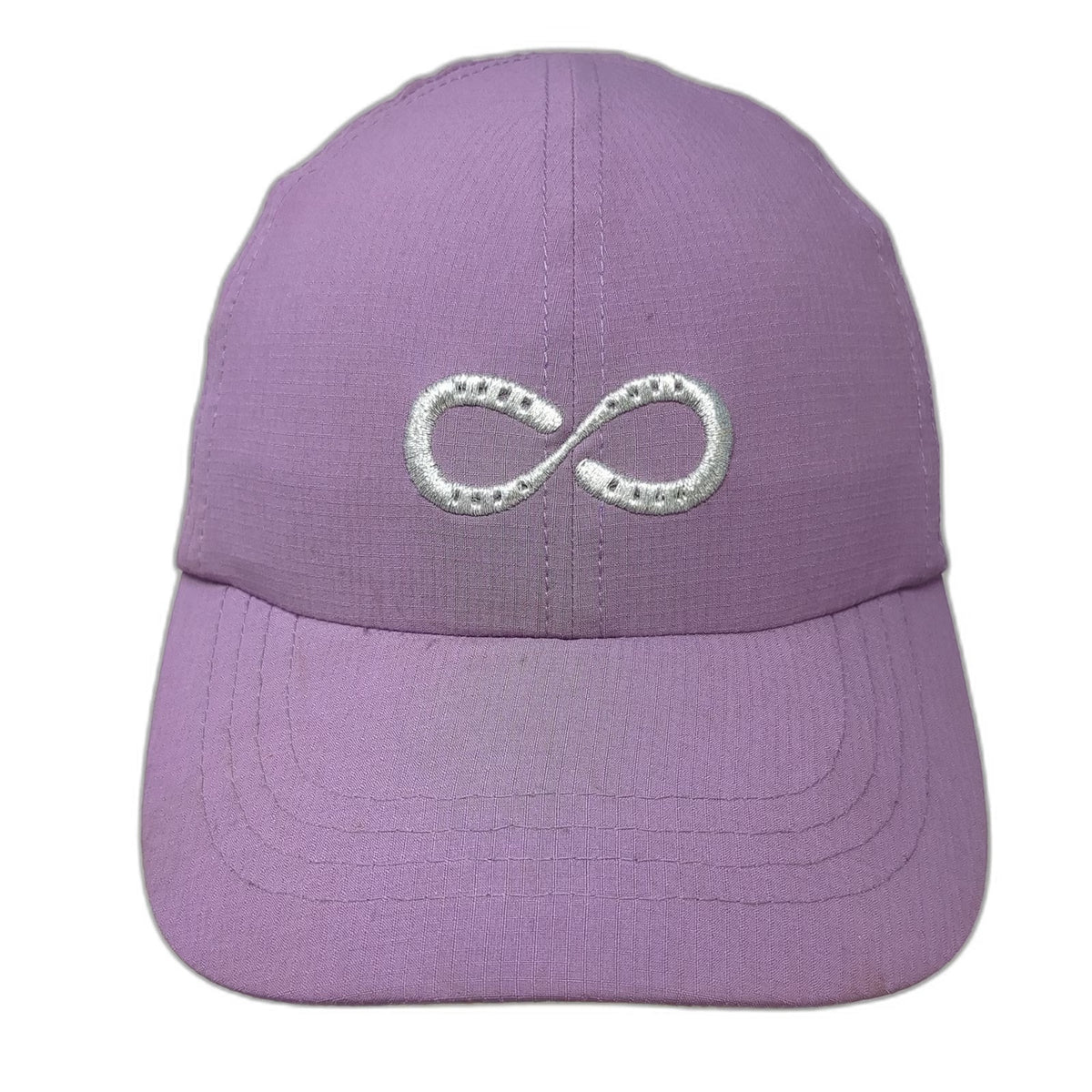 Dover Saddlery Purple Baseball Cap One Size Embroidered Infinity Strapback Hat