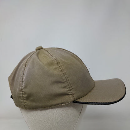 Lembranca Do Pantanal Fish Strapback Hat Tan One Size Adjustable 6 Panel