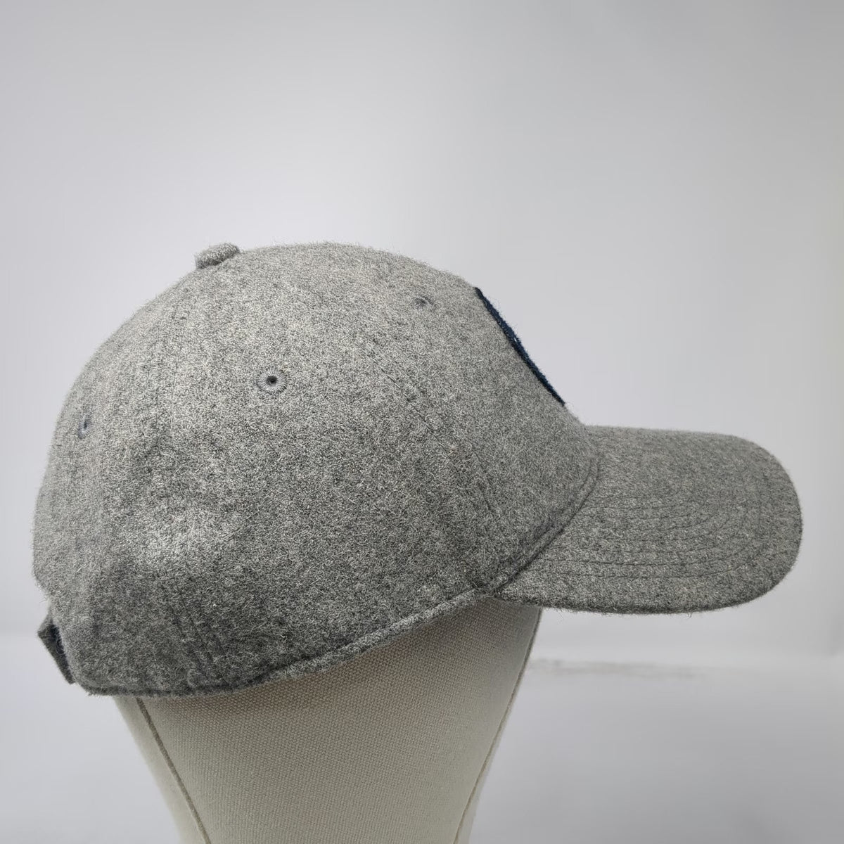 Champion Baseball Cap Gray One Size Yellowstone Montana Wool Strapback Hat