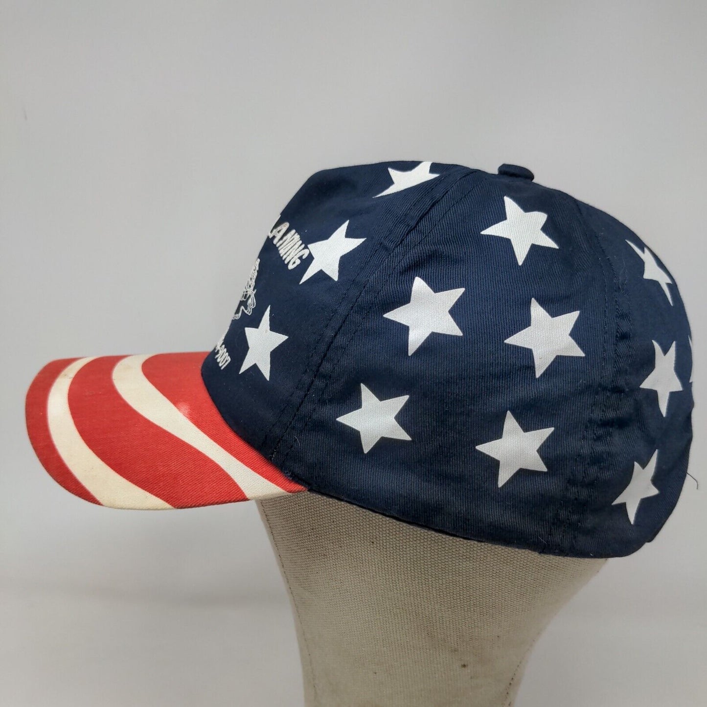 Cobra Men's Snapback Hat Multicolor Overcup Landing AR Patriotic