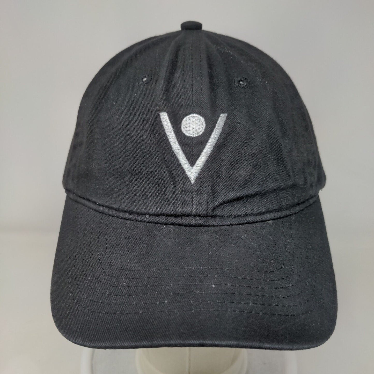 Port & Company Slideback Hat Black One Size Adjustable Embroidered