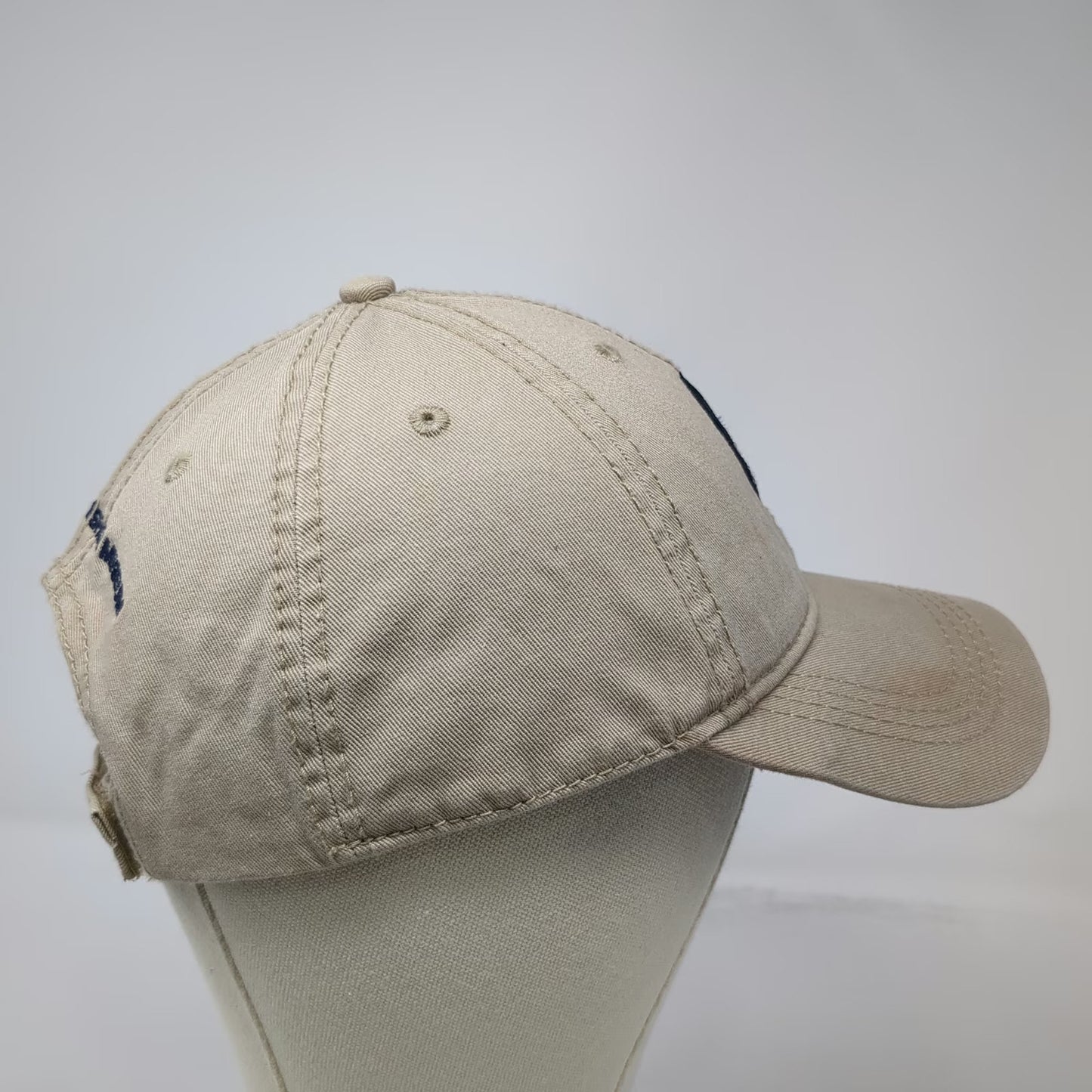 Cap America Pima Air Space Museum Jets Baseball Cap Beige One Size Strapback Hat