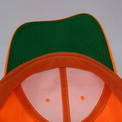 John's Sport Center Snapback Hat Orange One Size Adjustable Outdoor Cap