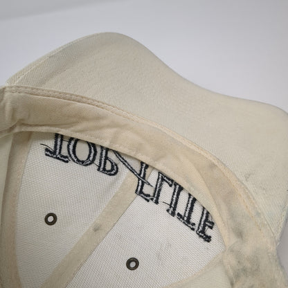 Top Flite Baseball Cap Beige One Size Adjustable Embroidered Vented Holes