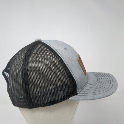 Baymar Mechanical Heating & Cooling Snapback Trucker Hat Gray OS Mesh Richardson