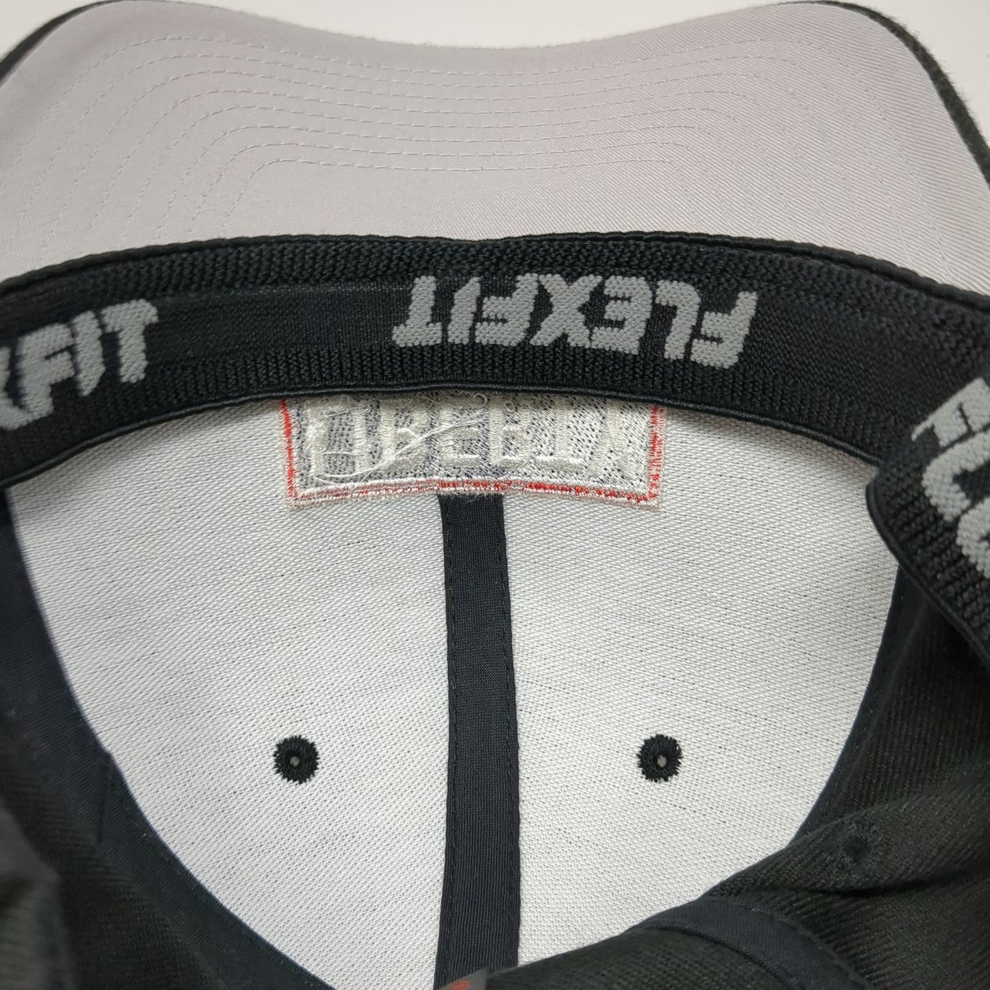 Port Authority Baseball Cap Black XL Liberty Logo Flexfit Wool Blend Hat