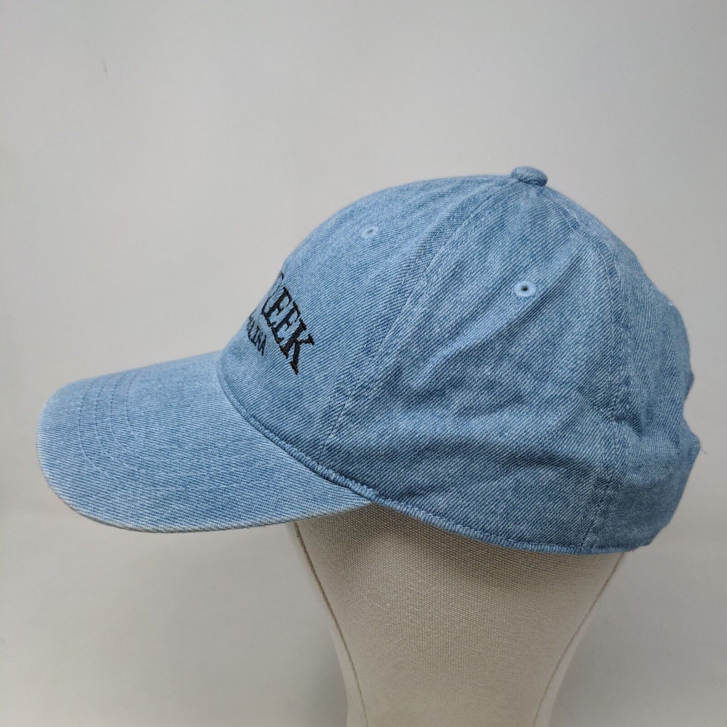 Otto Men's Slideback Hat Blue OSFM Embroidered Bleak Creek NC Logo