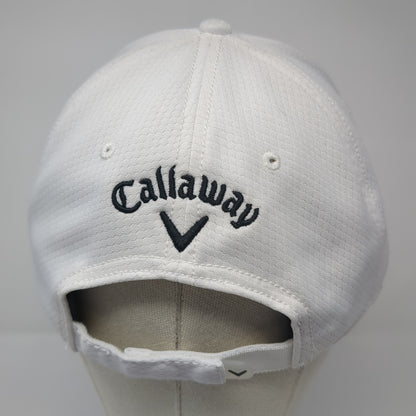 AmerisourceBergen Callaway Strapback Hat White One Size Embroidered