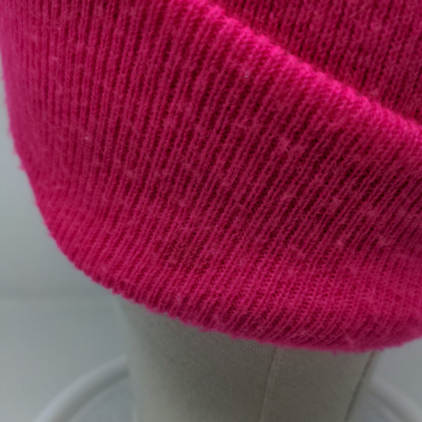 Port & Company Women's Knit Beanie Hat Pink Breast Cancer Awareness Tate & Lyle