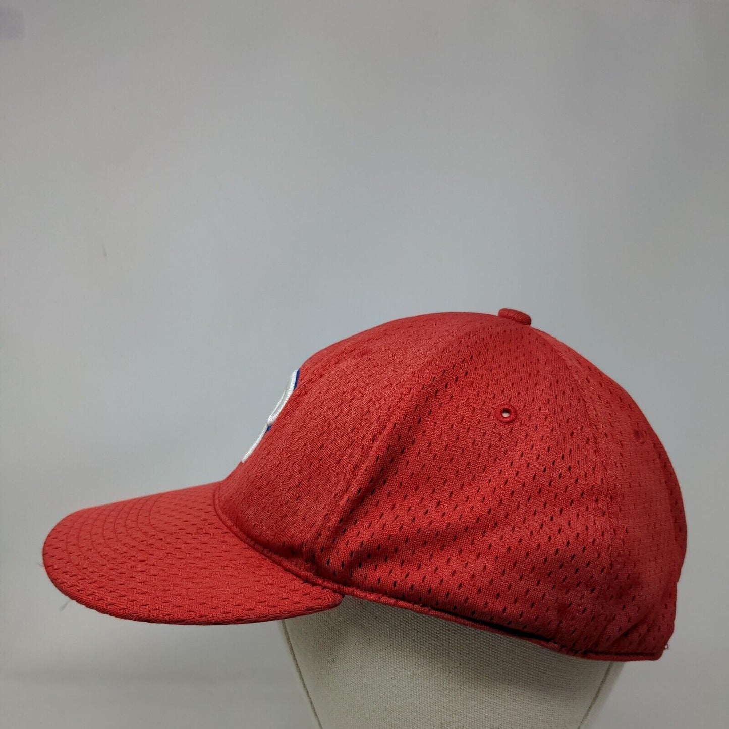 Philadelphia Phillies Fitted Mesh Hat Red 7 5/8 - 7 7/8 Richardson MLB Logo