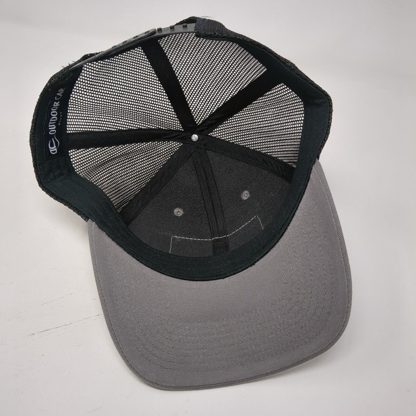 Idaho Central Credit Union Adult Snapback Trucker Hat Gray OS Mesh Outdoor Cap