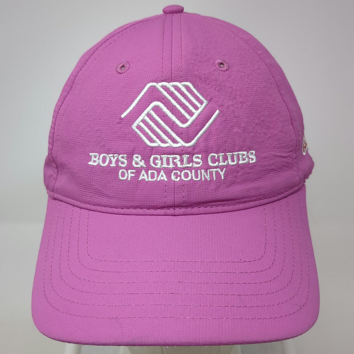 Cap America Baseball Cap Pink White Red One Size Boys Girls Clubs Ada Logo Hat