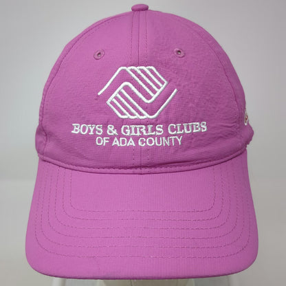 Cap America Baseball Cap Pink White Red One Size Boys Girls Clubs Ada Logo Hat