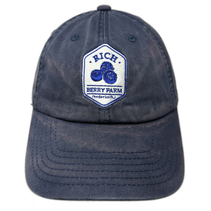 USA Premium Headwear Blue Baseball Cap One Size Rich Berry Farm Cotton Hat