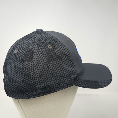 Sport-Tek Miller Welding Logo Gray Baseball Cap One Size Strapback Mesh Hat