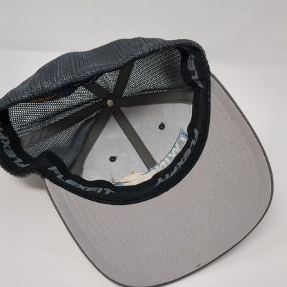 Twin Creeks Marina & Resort Fitted Mesh Back Trucker Hat Gray One Size