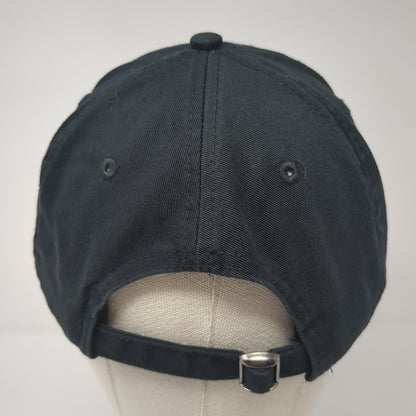 The Gumbo Shop Slideback Hat Black One Size Adjustable Embroidered