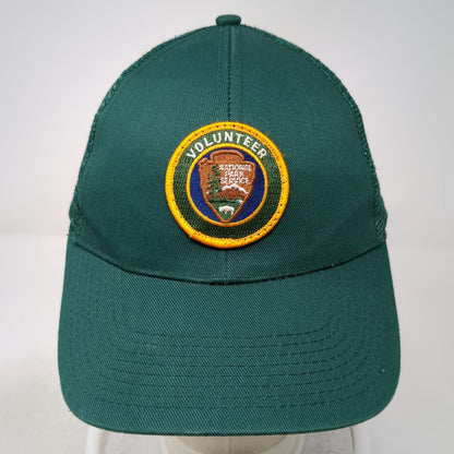 Legend Baseball Cap Green One Size National Park Service Volunteer Mesh Hat