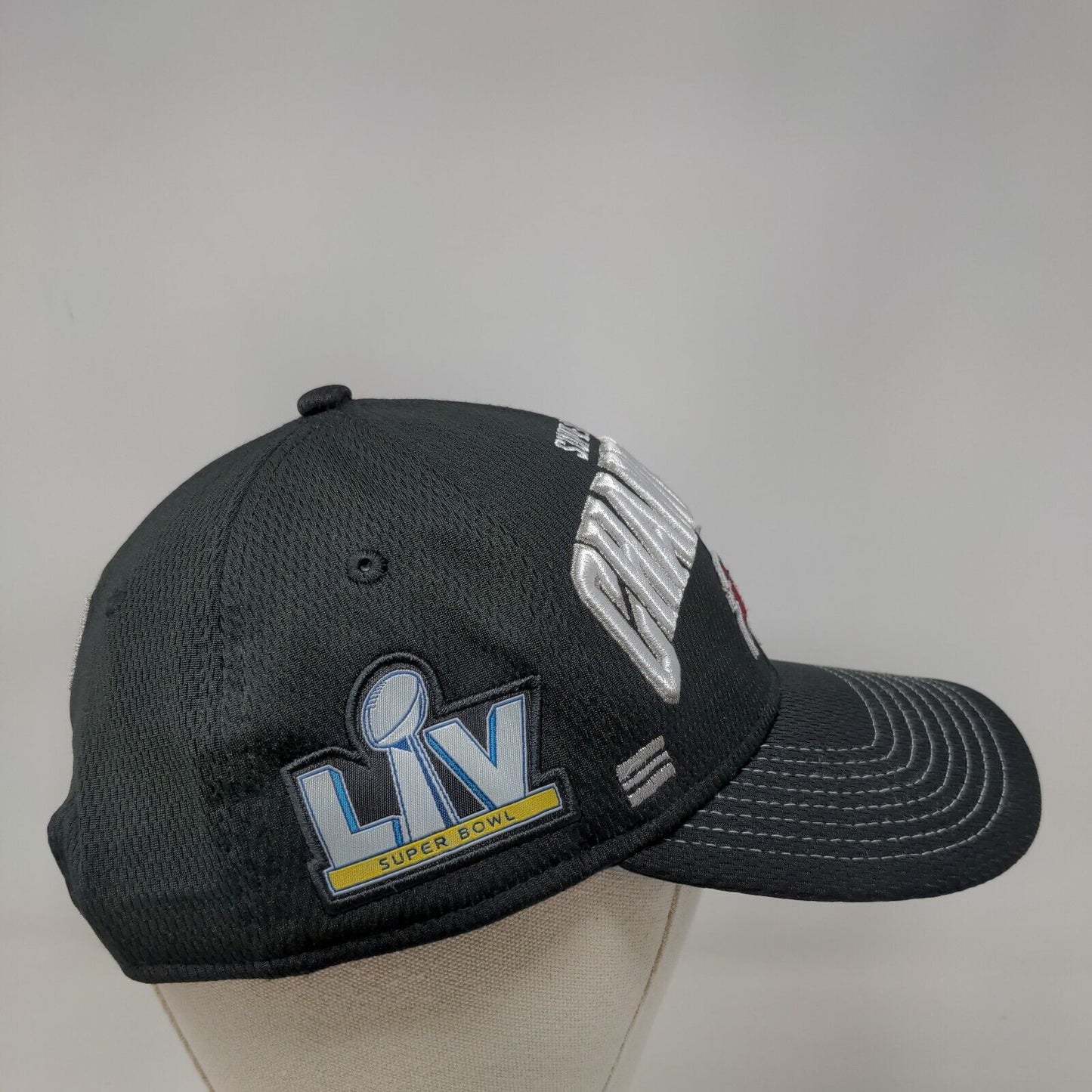 Tampa Bay Buccaneers Super Bowl LIV Snapback Hat Black OSFM NFL New Era 9Forty