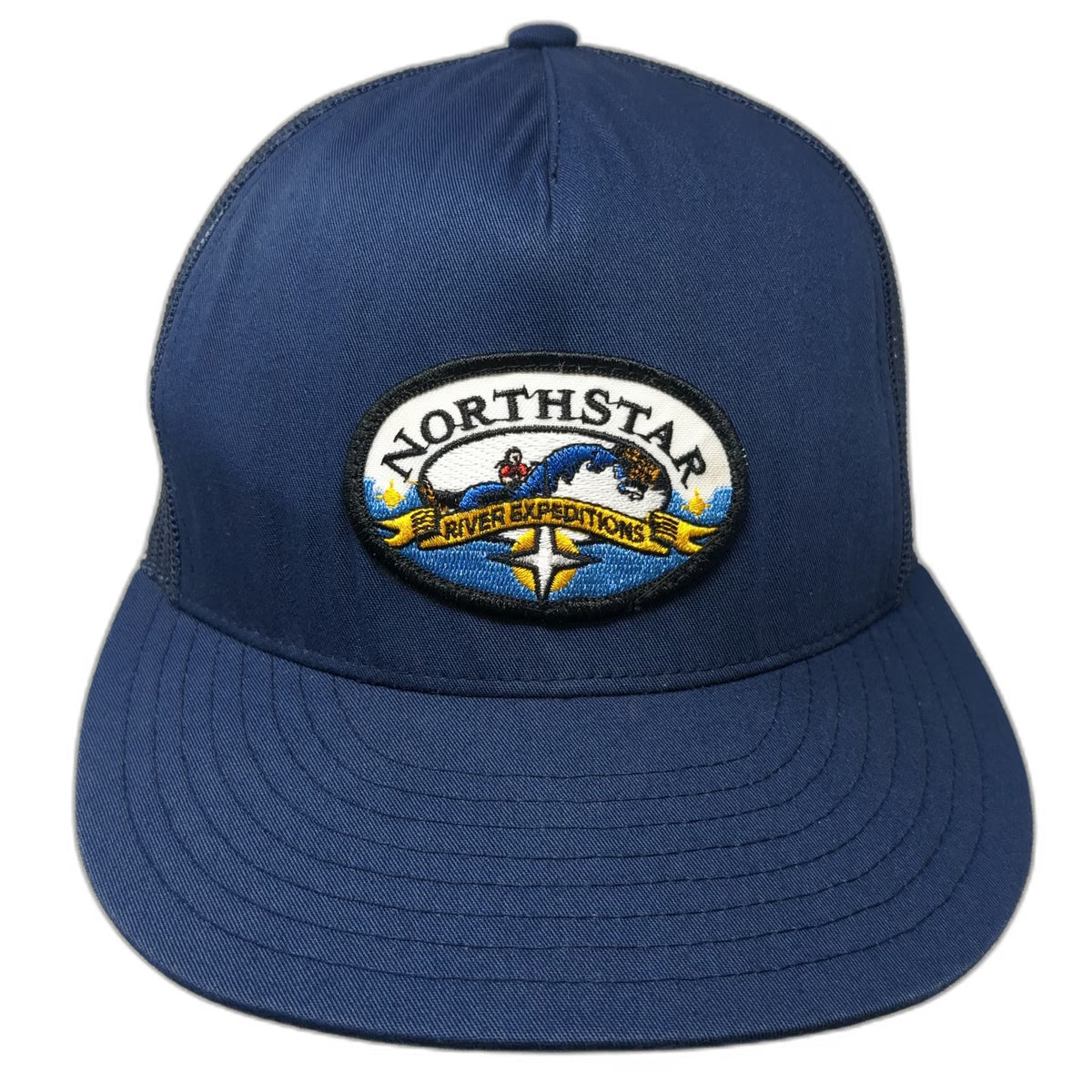 Yupoong Trucker Hat Blue One Size Northstar River Expeditions Mesh Snapback Hat