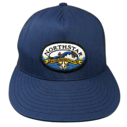 Yupoong Trucker Hat Blue One Size Northstar River Expeditions Mesh Snapback Hat
