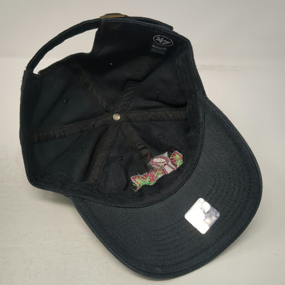 47 NFL Super Bowl LVIII Hat Black One Size Baseball Cap Adjustable Strapback