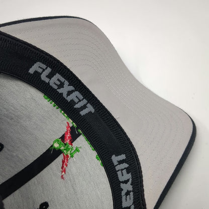 Flexfit Baseball Cap Black M Quality Electric Inc Service Dept Fitted Hat