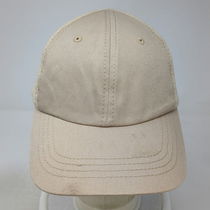 Rothco Baseball Cap Beige One Size Mesh Back Strapback Hat Blank Plain Tactical