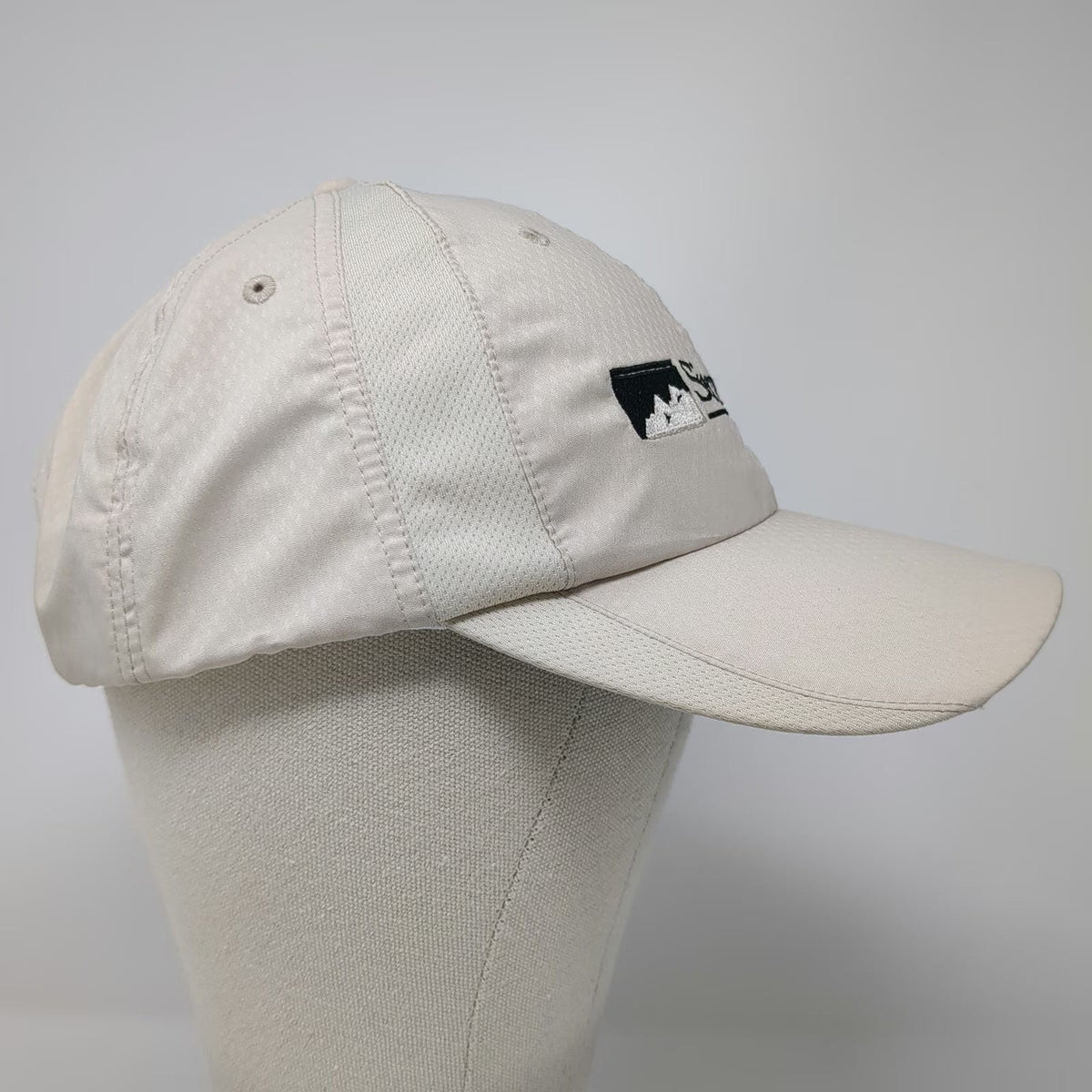 Nike Baseball Cap Beige Black One Size Sierra Pacific Mortgage Golf Hat Swoosh