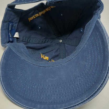 Fort Authority Baseball Cap Blue One Size Hat Kezar Lake NH Loon Embroidered