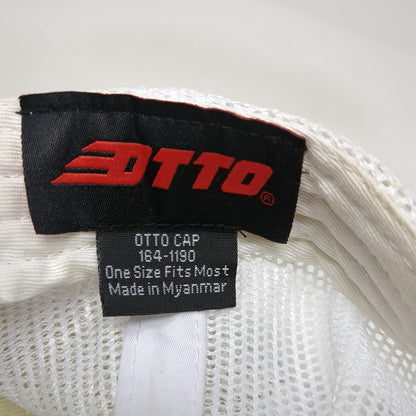 OTTO Trucker Hat White One Size Truly Vodka Seltzer Beverage Patch Mesh Back