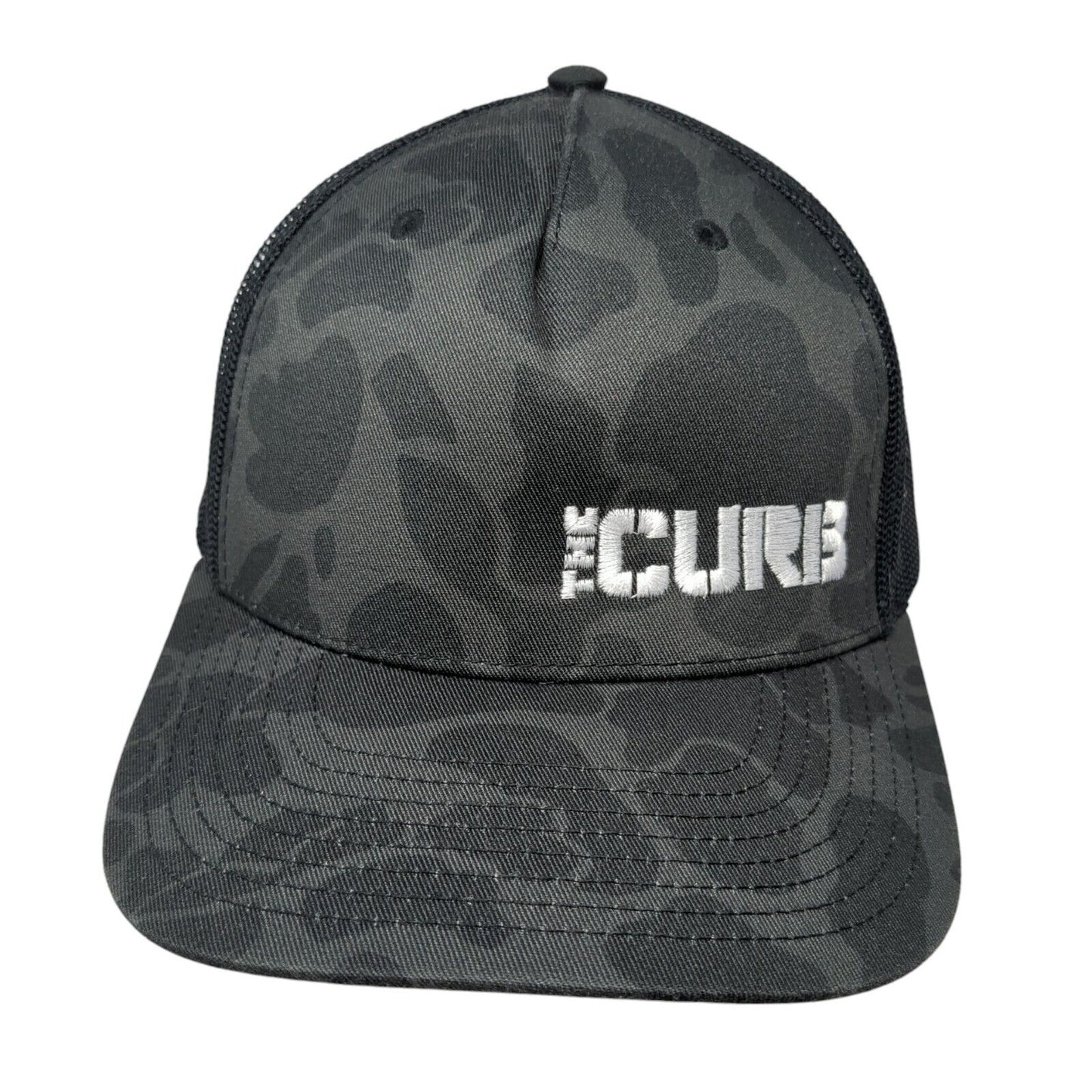 The Curb Snapback Mesh Back Trucker Hat Camouflage One Size Richardson