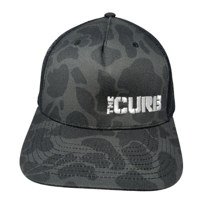 The Curb Snapback Mesh Back Trucker Hat Camouflage One Size Richardson