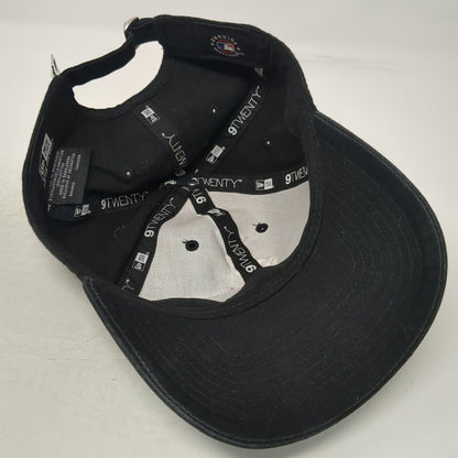 New Era Chicago White Sox MLB Baseball Cap Black One Size 9TWENTY Slideback Hat