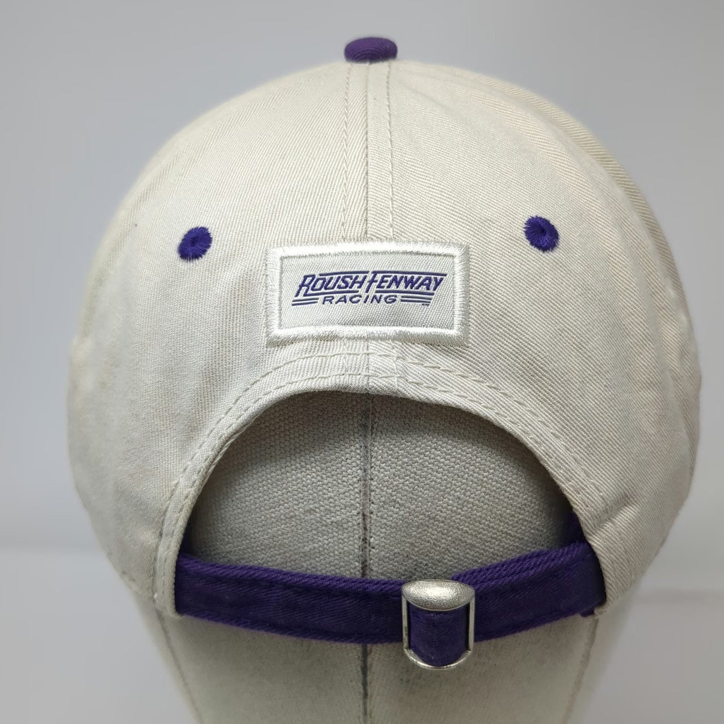 Chase Authentics Baseball Cap Beige OS Matt Kenseth Roush Fenway NASCAR Hat
