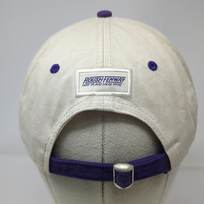 Chase Authentics Baseball Cap Beige OS Matt Kenseth Roush Fenway NASCAR Hat