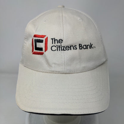 The Citizens Bank Slideback Hat Tan One Size Embroidered Norwood